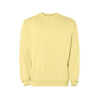 Свитшот Jaya унисекс, солнечно-желтый выстиранный WASHED