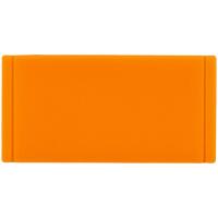 Лейбл из ПВХ Dzeta, S, оранжевый неон