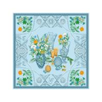 Платок Мелодия хрусталя, голубой