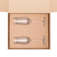 Подарочный набор 2 бокала для шампанского Blanche