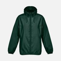 Ветровка унисекс Shield, темно-зеленая
