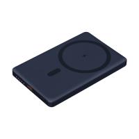 Внешний аккумулятор Atlantis PD 5000 мА·ч с функцией беспроводной зарядки 15W, синий