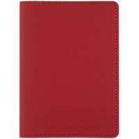 Обложка для паспорта Shall Simple, красный