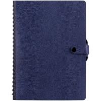 Ежедневник Strep Front на заказ, недатированный, синий