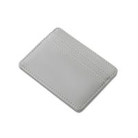 Картхолдер для двух карт и наличных денег с зажимом Crave, светло-серый