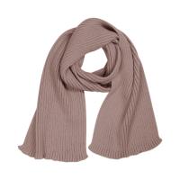 Шарф Forges вязаный, коричневый