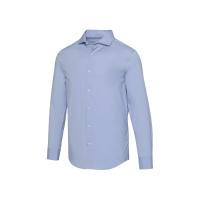 Carnelian мужская рубашка из поплина - Голубой
