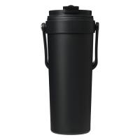 Термокружка вакуумная Solo, черная