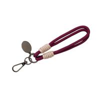 Брелок-браслет Bohemian, бургунди
