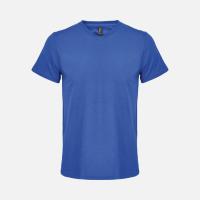 Футболка унисекс Regent с V-образным вырезом, ярко-синяя (royal)