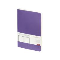 Ежедневник А5 недатированный Megapolis Velvet Flex, светло-фиолетовый