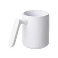 Кружка матовая с прямой ручкой Axio, 360 мл, белый