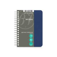 Бизнес - блокнот А6 (99 х 139 мм. ) Офис-Лайн 80 л. , синий