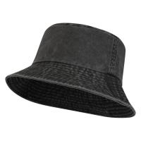 Панама Mitica стираная - Сплошной черный