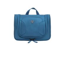 Несессер TORBER, дорожный, синий, полиэстер, 27х11х22 см