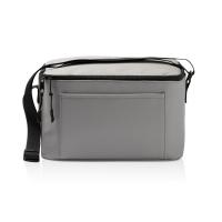 Сумка-холодильник из искусственной кожи с регулируемыми ручками Дэнвер (DENVER), серый