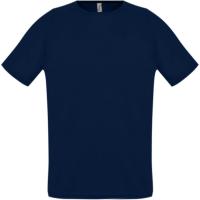 Футболка унисекс Sporty 140, темно-синяя