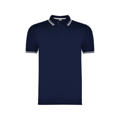 Рубашка поло Montreal мужская, нэйви/белый (размер S)