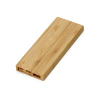 Внешний аккумулятор из бамбука Bamboo, 5000 мА·ч