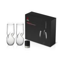 Набор из двух бокалов и пробки для шампанского Bubbly Bliss