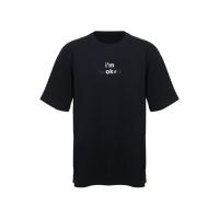 Футболка оверсайз Vienna унисекс,  черный с нанесением Трафарет Скульптура 2 цвета