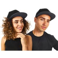 Бейсболка с прямым козырьком Los Angeles 2. 0, черный/серый меланж