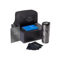 Подарочный набор Re: m. Road с термокружкой, косметичкой и обложкой для паспорта