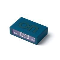 Часы настольные Flip Mini, темно-бирюзовый