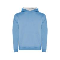 Толстовка с капюшоном Urban детская, небесно-голубой/белый