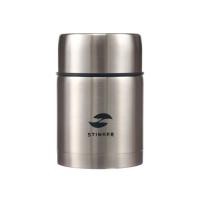 Термос ланч-бокс Stinger, 0, 7 л, широкий, нержавеющая сталь, серебристый, 10, 8 x 10, 8 x 15, 9 см