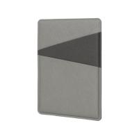 Картхолдер на 3 карты типа бейджа Favor, светло-серый/темно-серый