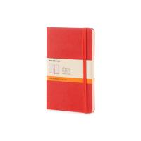 Записная книжка Moleskine Classic (в линейку) в твердой обложке, Large (13х21см), красный