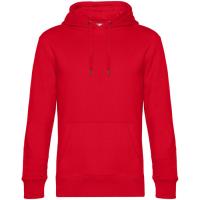 Толстовка с капюшоном унисекс King, красная