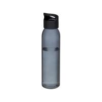 Спортивная бутылка Sky из стекла объемом 500 мл, черный (Р)