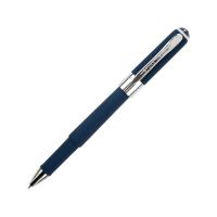 Ручка пластиковая шариковая Monaco, 0, 5мм, синие чернила, темно-синий navy/серебристый