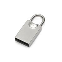 USB-флешка 2. 0 на 16 Гб Lock, серебристый