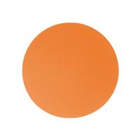 ПАТЧ КРУГ soft-touch (оранжевый ) 6, 0 х 6, 0 см