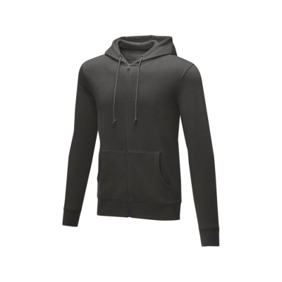 Мужская толстовка на молнии Theron, storm grey (размер XS)