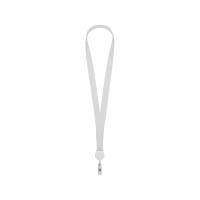 Ланьярд с ретрактором, белый