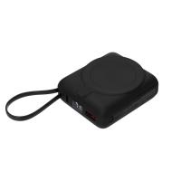 Внешний аккумулятор с подсветкой Ritter PD 10000 мА·ч с функцией беспроводной зарядки 15W, черный