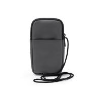 Сумка для мобильного телефона SEUL из экокожи, серый