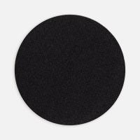 Наклейка тканевая Lunga Round, M, черная