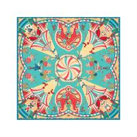 Платок Русская неваляшка. Праздник