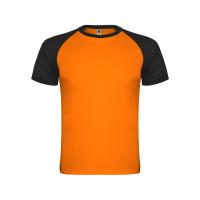 Спортивная футболка Indianapolis мужская, неоновый оранжевый/черный