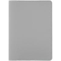 Обложка для паспорта Shall Simple, серый