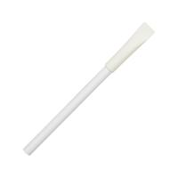 Ручка картонная с колпачком Recycled, белый