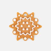 Мини-подвеска «Пряник», 3D-печать на заказ, снежинка