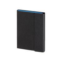 Ежедневник недатированный с магнитным клапаном А5 Venezia, черный