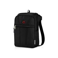 Сумка WENGER BC First для ношения через плечо, чёрный, 100% полиэстер, 21х28х9 см, 4 л