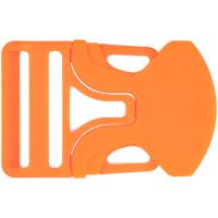 Застежка-пряжка односторонняя Triden, оранжевый неон